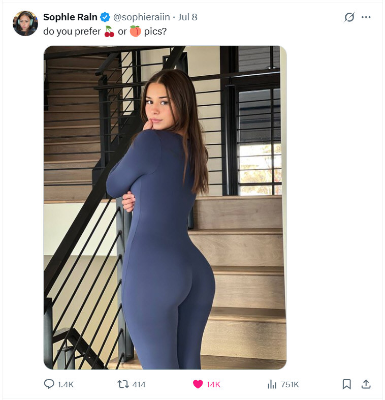 OnlyFans Model Sophie Rain